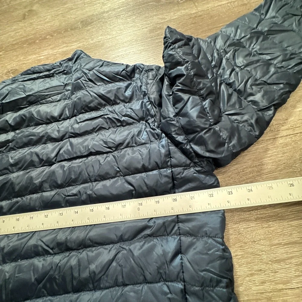 Ripcurl Jacket Men Large Blue Duck Down Quilted Puffer Anti Series Full Zip Surf